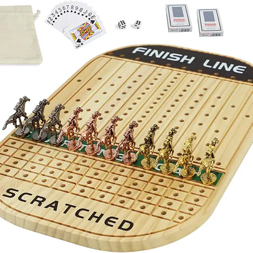 Classic Derby Royale: Solid Wood Horse Racing Game Classic Derby Royale: Solid Wood Horse Racing Game